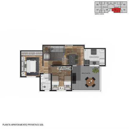 Imagem Apartamento com 2 Quartos à Venda, 44 m² em Juliana - Belo Horizonte Imagem Apartamento com 2 Quartos à Venda, 44 m² em Juliana - Belo Horizonte