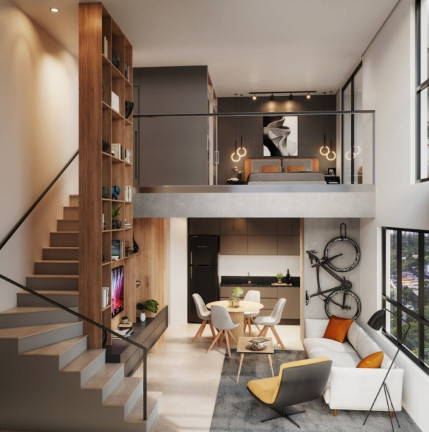 Imagem Apartamento com 1 Quarto à Venda, 44 m² em Indianópolis - São Paulo Imagem Apartamento com 1 Quarto à Venda, 44 m² em Indianópolis - São Paulo