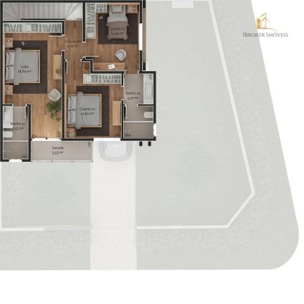 Imagem Casa com 3 Quartos à Venda, 137 m² em São Braz - Curitiba Imagem Casa com 3 Quartos à Venda, 137 m² em São Braz - Curitiba