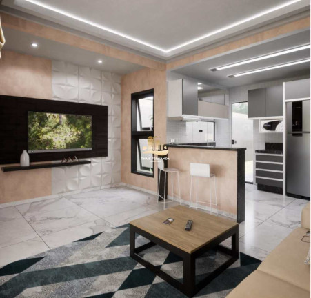 Imagem Casa com 3 Quartos à Venda, 110 m² em Tupi - Praia Grande