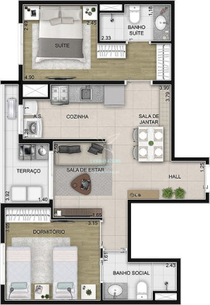 Imagem Apartamento com 2 Quartos à Venda, 55 m² em Bela Vista - Osasco Imagem Apartamento com 2 Quartos à Venda, 55 m² em Bela Vista - Osasco