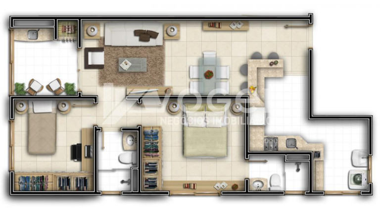 Imagem Apartamento com 2 Quartos à Venda, 72 m² em Centro - Canoas Imagem Apartamento com 2 Quartos à Venda, 72 m² em Centro - Canoas