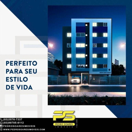 Imagem Apartamento com 2 Quartos à Venda, 50 m² em João Paulo Ii - João Pessoa