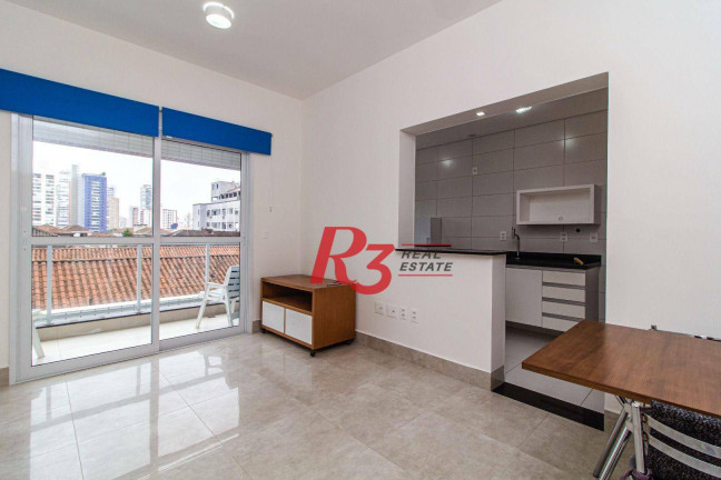 Apartamento com 1 Quarto para Alugar, 52 m² em Aparecida - Santos