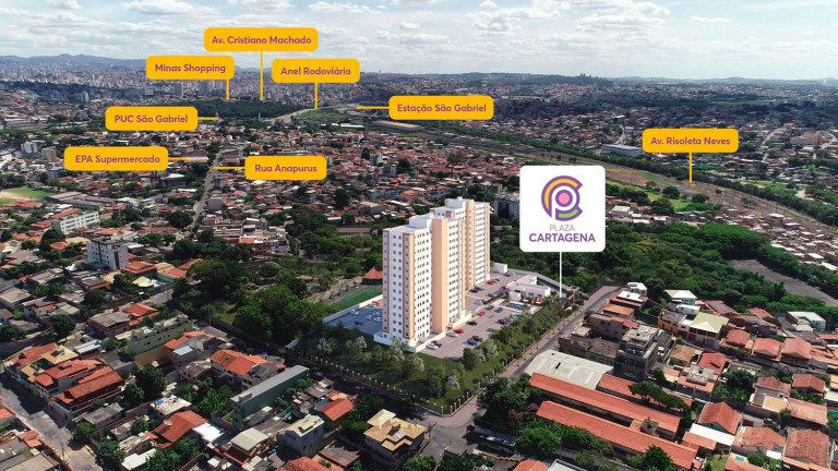 Imagem Apartamento com 2 Quartos à Venda, 42 m² em São Gabriel - Belo Horizonte Imagem Apartamento com 2 Quartos à Venda, 42 m² em São Gabriel - Belo Horizonte