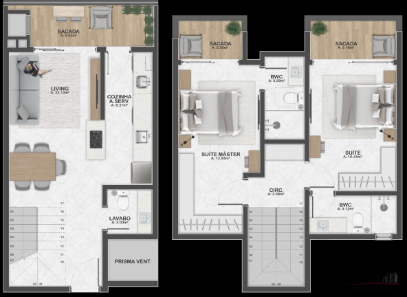 Imagem Loft com 2 Quartos à Venda, 213 m² em Santo Antônio De Lisboa - Florianópolis Imagem Loft com 2 Quartos à Venda, 213 m² em Santo Antônio De Lisboa - Florianópolis