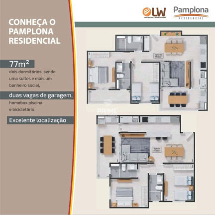 Imagem Apartamento com 2 Quartos à Venda, 77 m² em Martim De Sa - Caraguatatuba