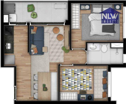 Imagem Apartamento com 2 Quartos à Venda, 45 m² em Vila Pompeia - São Paulo Imagem Apartamento com 2 Quartos à Venda, 45 m² em Vila Pompeia - São Paulo