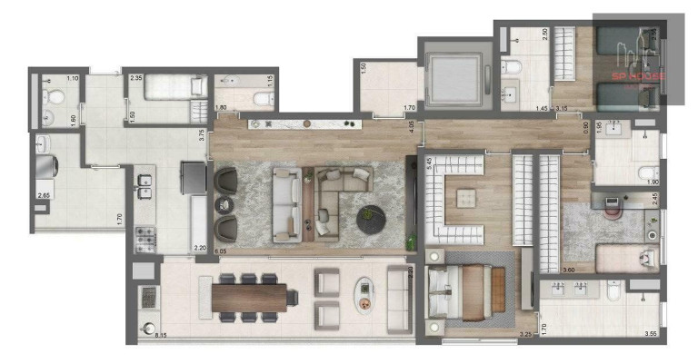 Imagem Apartamento com 3 Quartos à Venda, 146 m² em Perdizes - São Paulo