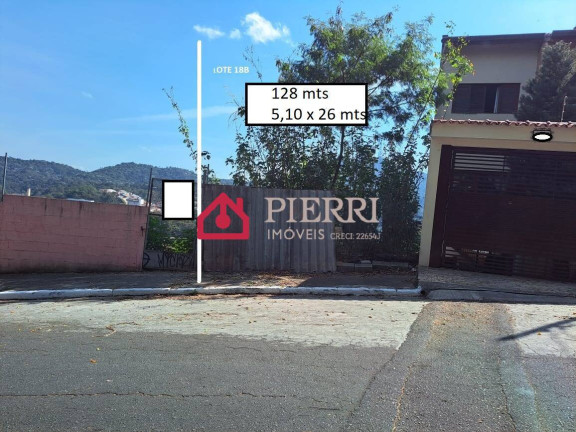 Terreno à Venda, 128 m² em Conjunto Residencial Vista Verde - São Paulo