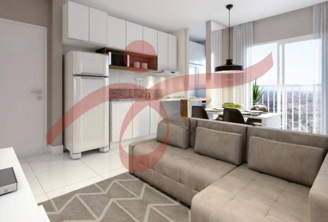 Imagem Apartamento com 1 Quarto para Alugar, 40 m² em Chácara Do Visconde - Taubaté