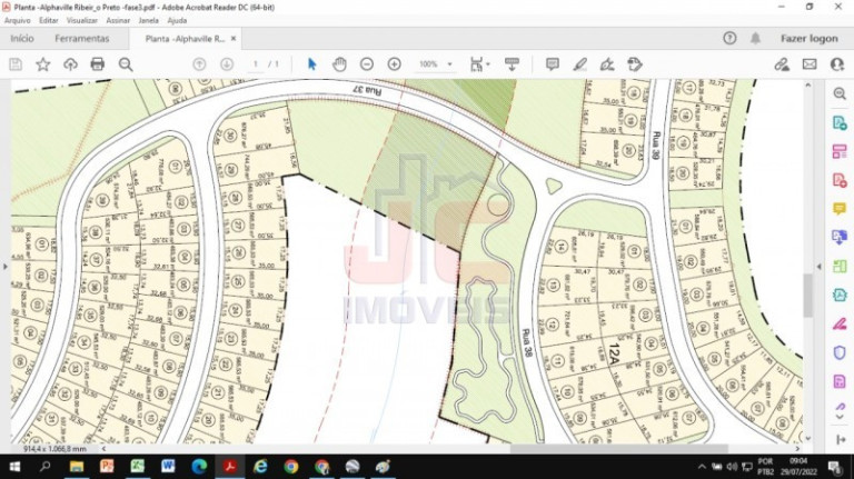 Terreno à Venda, 529 m² em Bonfim Paulista - Ribeirão Preto