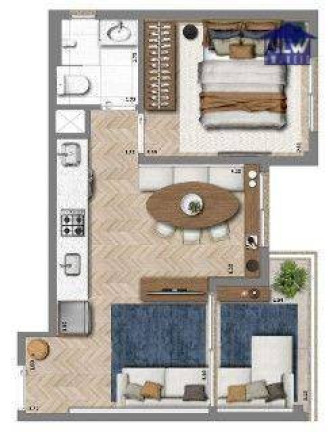 Imagem Apartamento com 2 Quartos à Venda, 40 m² em Butantã - São Paulo
