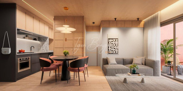 Imagem Apartamento com 1 Quarto à Venda, 47 m² em Batel - Curitiba Imagem Apartamento com 1 Quarto à Venda, 47 m² em Batel - Curitiba