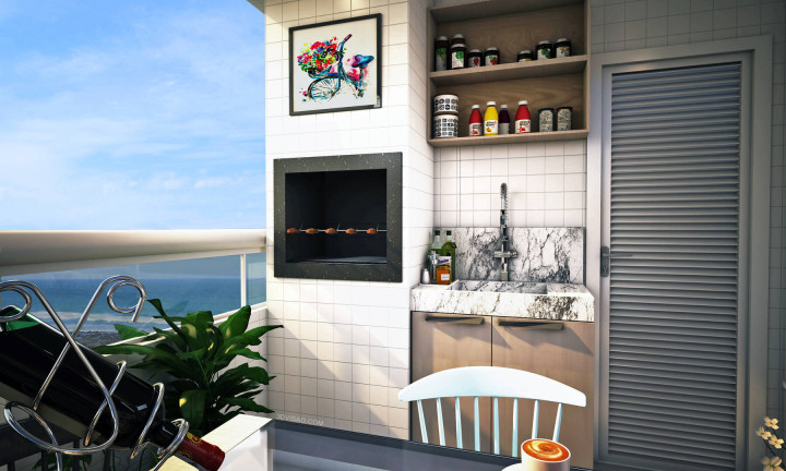Imagem Apartamento com 2 Quartos à Venda, 73 m² em Maracanã - Praia Grande Imagem Apartamento com 2 Quartos à Venda, 73 m² em Maracanã - Praia Grande
