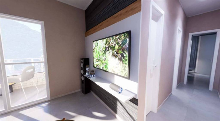Imagem Apartamento com 2 Quartos à Venda, 70 m² em Forte - Praia Grande