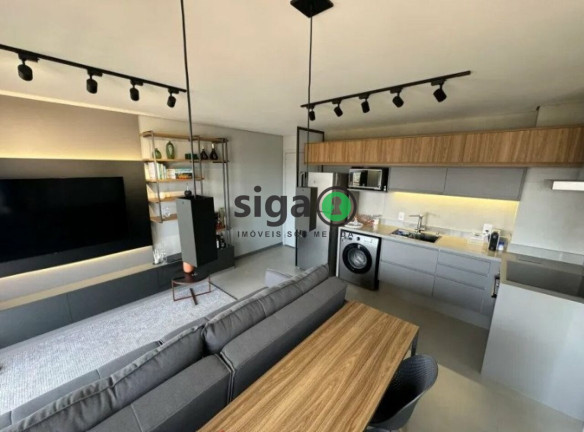 Imagem Apartamento com 1 Quarto à Venda, 45 m² em Santo Amaro - São Paulo