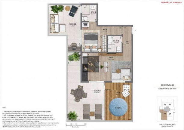 Imagem Apartamento com 1 Quarto à Venda, 45 m² em Piratininga - Niterói