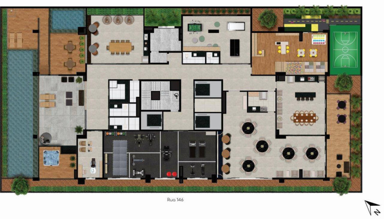 Imagem Apartamento com 3 Quartos à Venda, 140 m² em Setor Marista - Goiânia Imagem Apartamento com 3 Quartos à Venda, 140 m² em Setor Marista - Goiânia