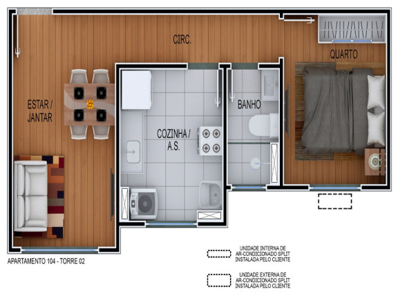 Imagem Imóvel com 2 Quartos à Venda, 43 m² em Itaquera - São Paulo