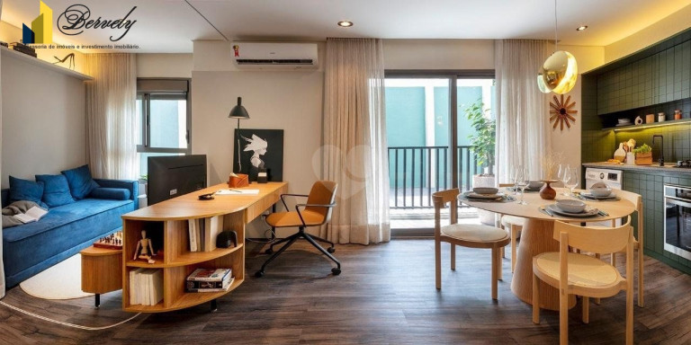 Imagem Apartamento com 2 Quartos à Venda, 46 m² em Santo Amaro - São Paulo