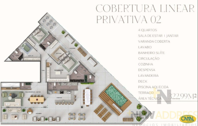 Imagem Apartamento com 4 Quartos à Venda, 322 m² em Jardim Da Penha - Vitória Imagem Apartamento com 4 Quartos à Venda, 322 m² em Jardim Da Penha - Vitória