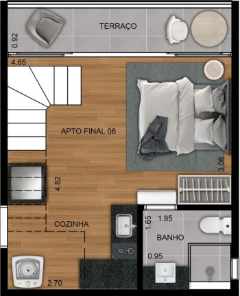 Imagem Apartamento com 1 Quarto à Venda, 32 m² em Itaim Bibi - São Paulo Imagem Apartamento com 1 Quarto à Venda, 32 m² em Itaim Bibi - São Paulo