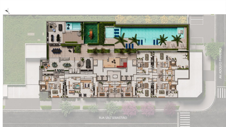 Imagem Apartamento com 2 Quartos à Venda, 67 m² em Santo Amaro - São Paulo
