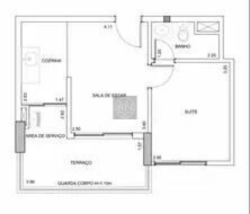 Imagem Apartamento com 1 Quarto à Venda, 37 m² em Pinheiros - São Paulo Imagem Apartamento com 1 Quarto à Venda, 37 m² em Pinheiros - São Paulo