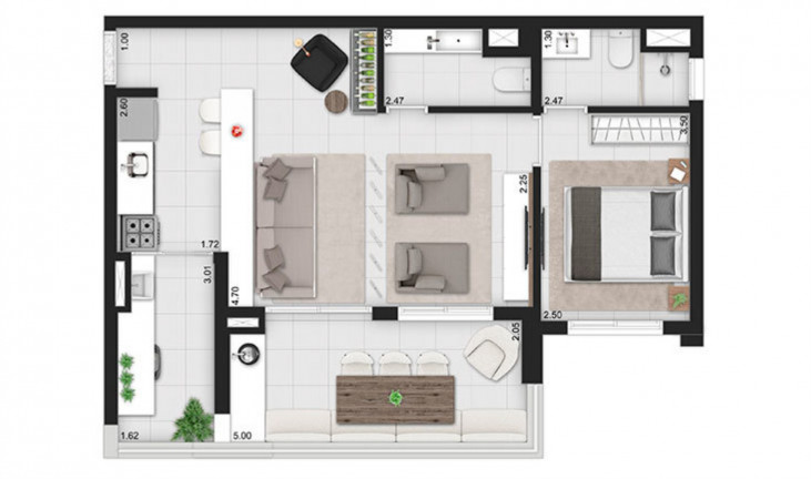 Imagem Imóvel com 2 Quartos à Venda, 68 m² em Perdizes - São Paulo
