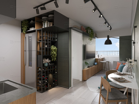 Imagem Apartamento com 1 Quarto à Venda, 30 m² em Santa Efigênia - São Paulo