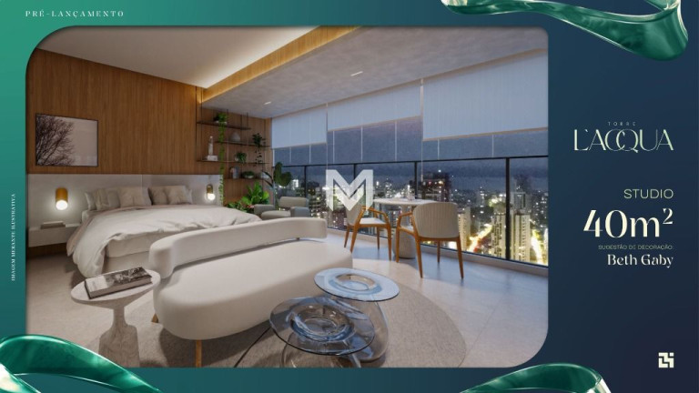 Imagem Apartamento com 1 Quarto à Venda, 34 m² em Umarizal - Belém