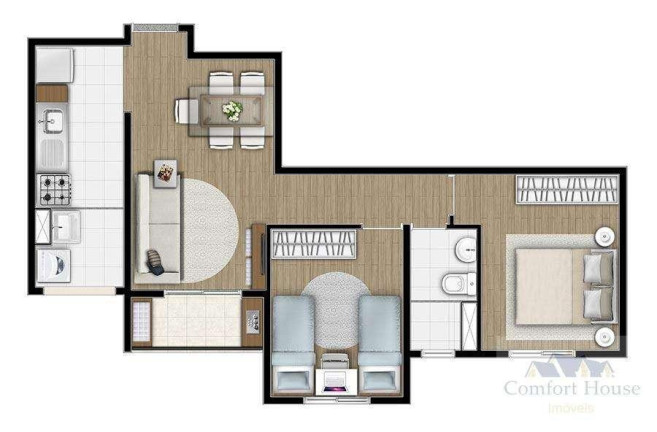Imagem Casa com 2 Quartos à Venda, 48 m² em Parque Jaçatuba - Santo André