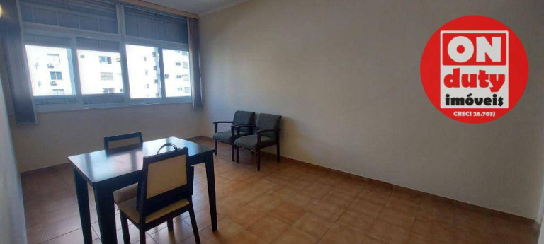 Imagem Apartamento com 1 Quarto à Venda, 50 m² em Boqueirão - Santos Imagem Apartamento com 1 Quarto à Venda, 50 m² em Boqueirão - Santos