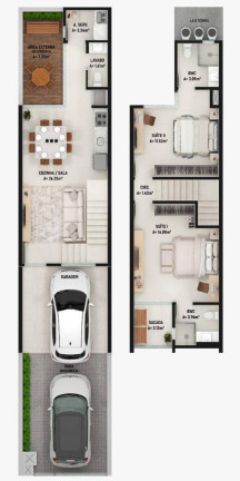 Imagem Casa com 2 Quartos à Venda, 100 m² em Morretes - Itapema Imagem Casa com 2 Quartos à Venda, 100 m² em Morretes - Itapema