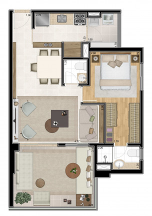 Imagem Apartamento com 2 Quartos à Venda, 65 m² em Vila Leopoldina - São Paulo Imagem Apartamento com 2 Quartos à Venda, 65 m² em Vila Leopoldina - São Paulo