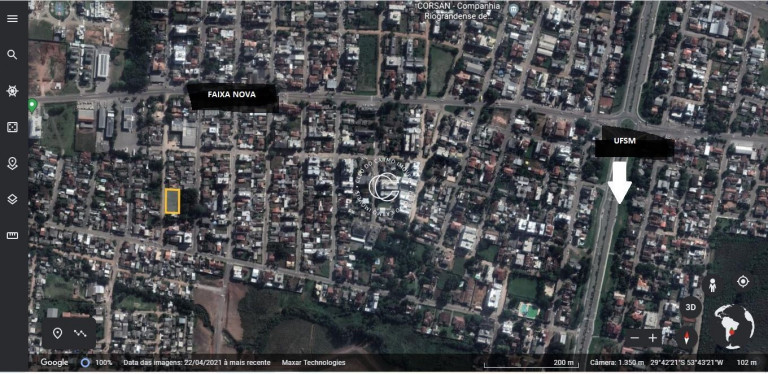 Imagem Terreno à Venda, 1.500 m² em Camobi - Santa Maria Imagem Terreno à Venda, 1.500 m² em Camobi - Santa Maria