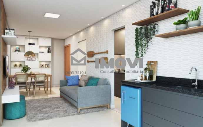 Apartamento com 3 Quartos à Venda, 71 m² em Praia De Itaparica - Vila Velha