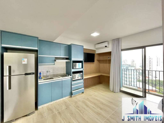 Apartamento com 1 Quarto para Alugar, 29 m² em Vila Congonhas - São Paulo