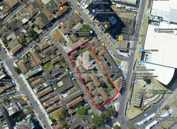 Terreno para Alugar, 4.565 m² em Ponta Da Praia - Santos