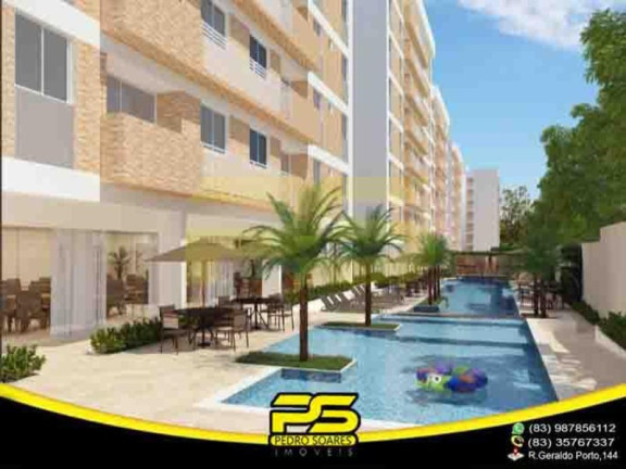 Apartamento com 3 Quartos à Venda, 68 m² em Bancários - João Pessoa
