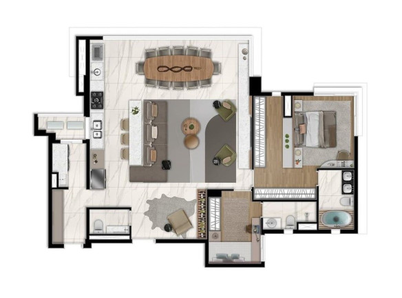 Imagem Apartamento com 3 Quartos à Venda, 121 m² em Centro - Osasco Imagem Apartamento com 3 Quartos à Venda, 121 m² em Centro - Osasco