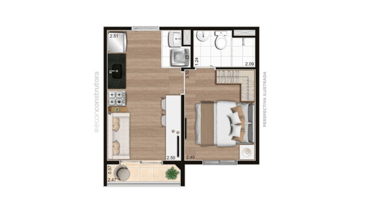 Imagem Apartamento com 1 Quarto à Venda, 26 m² em Parada Xv De Novembro - São Paulo Imagem Apartamento com 1 Quarto à Venda, 26 m² em Parada Xv De Novembro - São Paulo
