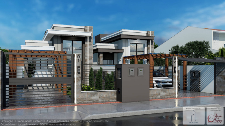 Imagem Casa com 3 Quartos à Venda, 100 m² em Dom Geraldo - Tijucas