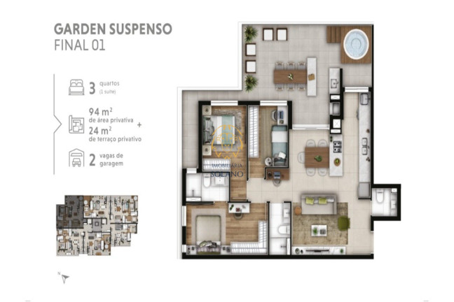 Imagem Apartamento com 3 Quartos à Venda, 169 m² em Cabral - Curitiba