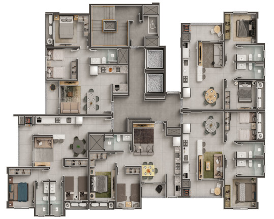 Imagem Apartamento com 2 Quartos à Venda, 65 m² em Santa Terezinha - Brusque