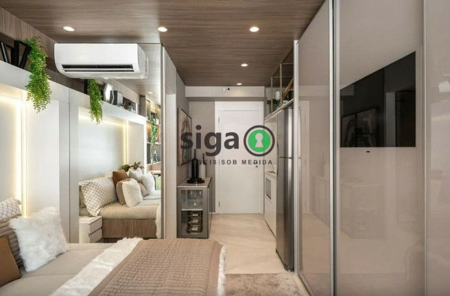 Imagem Apartamento com 1 Quarto à Venda, 23 m² em Brooklin - São Paulo