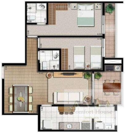 Imagem Apartamento com 2 Quartos à Venda, 90 m² em Santa Maria - São Caetano Do Sul Imagem Apartamento com 2 Quartos à Venda, 90 m² em Santa Maria - São Caetano Do Sul