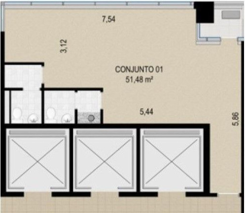 Imagem Sala Comercial à Venda, 56 m² em Bethaville - Barueri Imagem Sala Comercial à Venda, 56 m² em Bethaville - Barueri