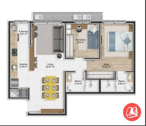 Imagem Apartamento com 2 Quartos à Venda, 76 m² em Petrópolis - Porto Alegre Imagem Apartamento com 2 Quartos à Venda, 76 m² em Petrópolis - Porto Alegre